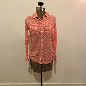 Coral Eddie Bauer Blouse